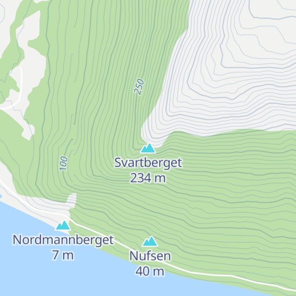 Map of Svartberget