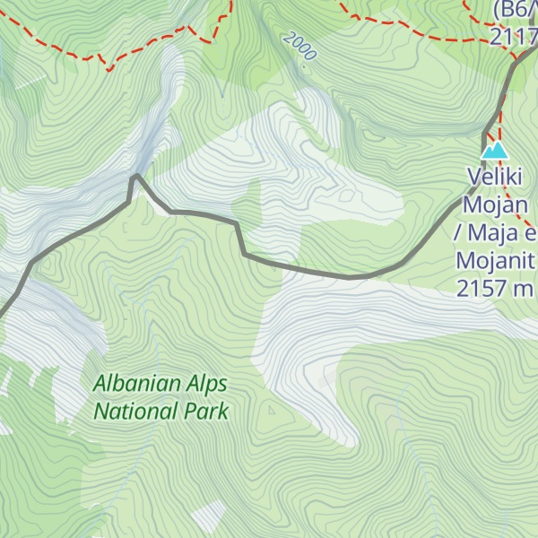 Map of B6/III