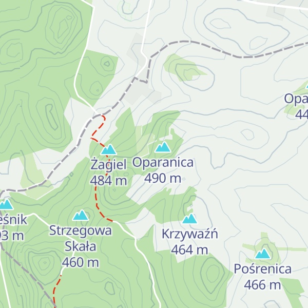Map of Skała Pierwsza