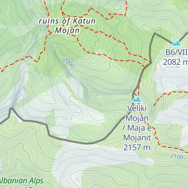 Map of Bandera od Mojana