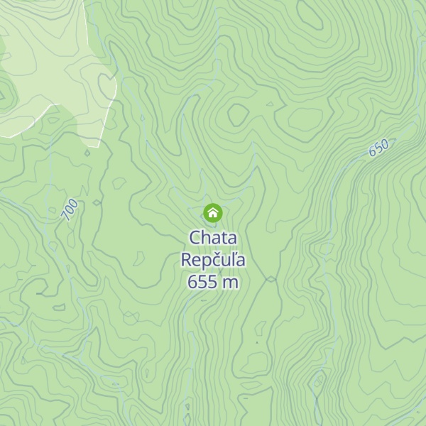 Map of Chata Repčuľa