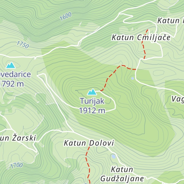 Map of Turijak