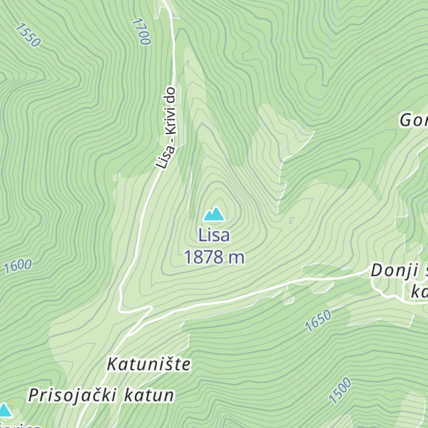 Map of Lisa