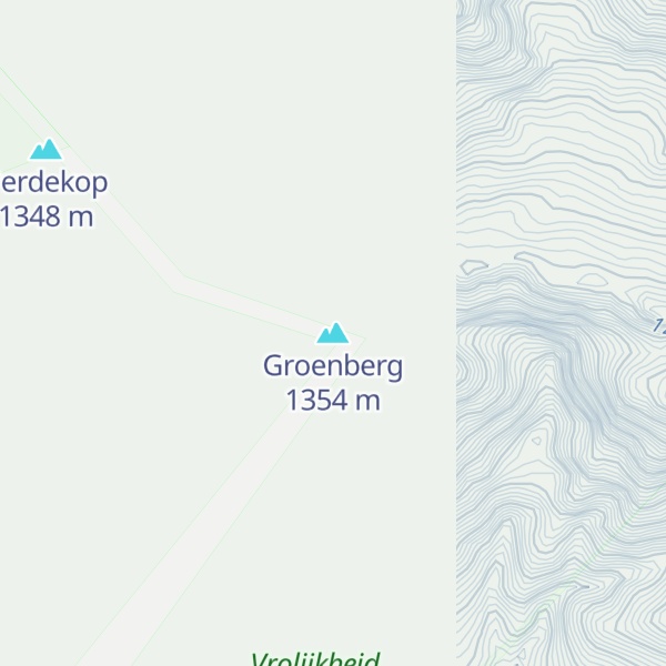 Map of Groenberg