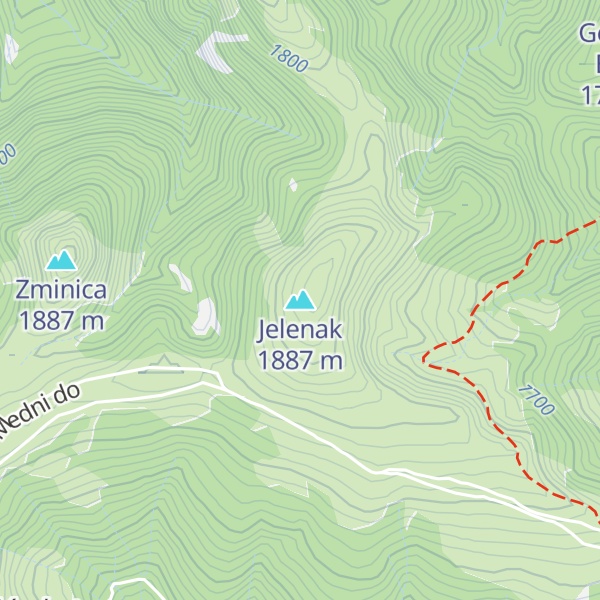 Map of Jelenak