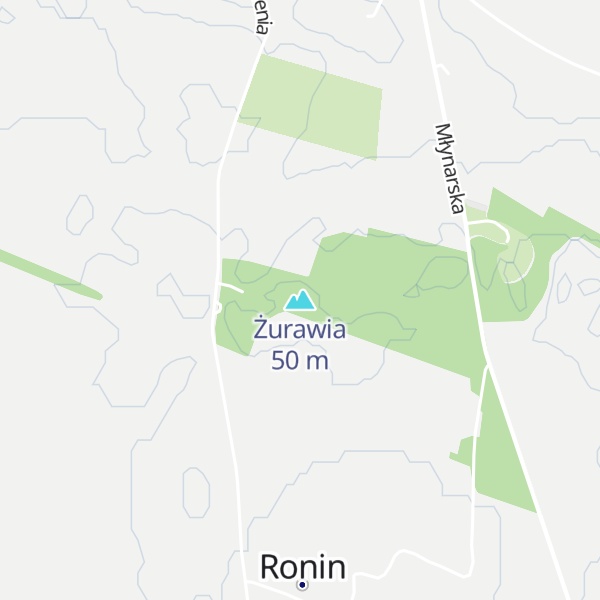 Map of Żurawia