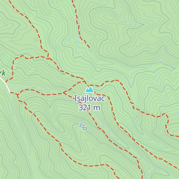 Map of Isajlovac