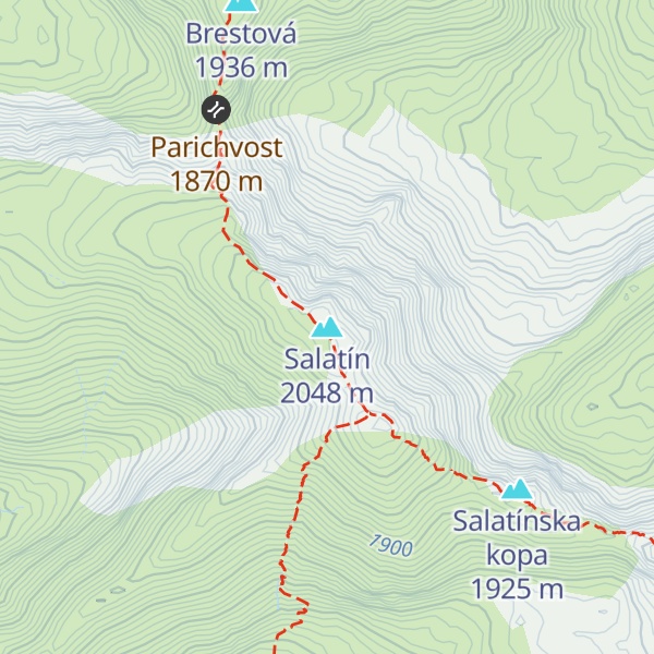 Map of Salatín
