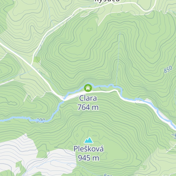 Map of Clara