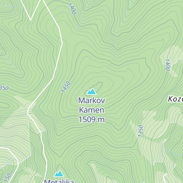 Map of Markov Kamen