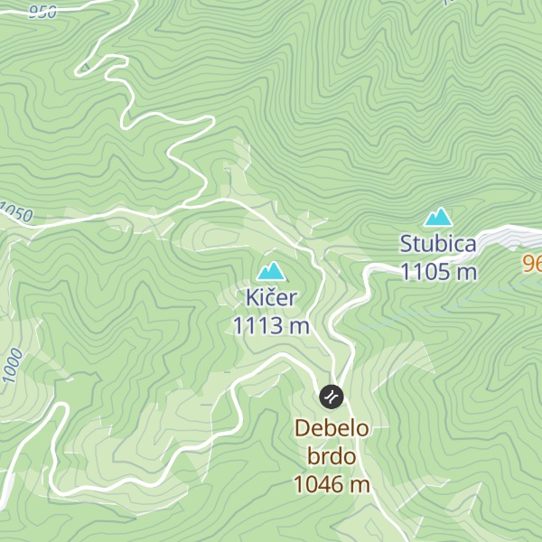 Map of Kičer