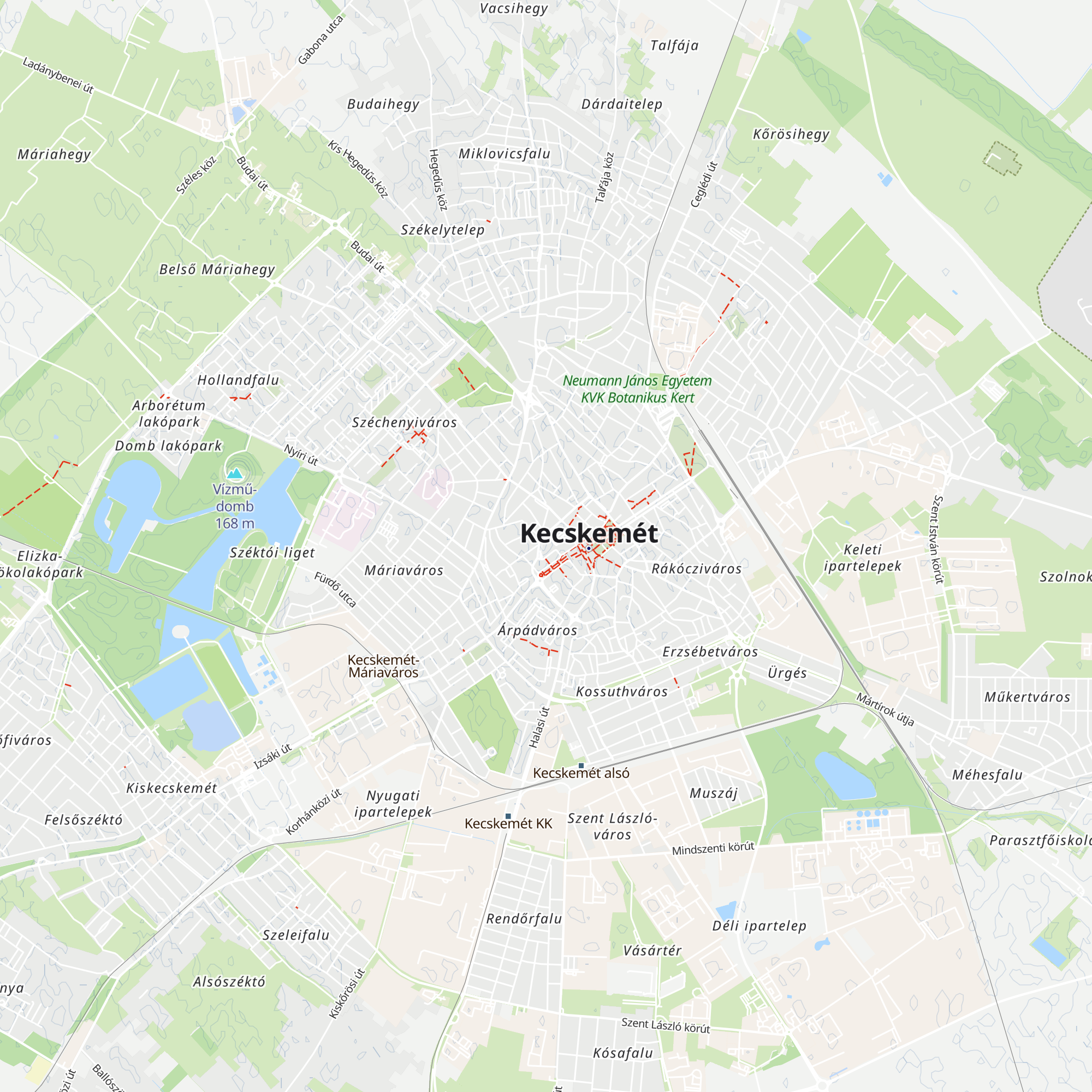 Információs pult map