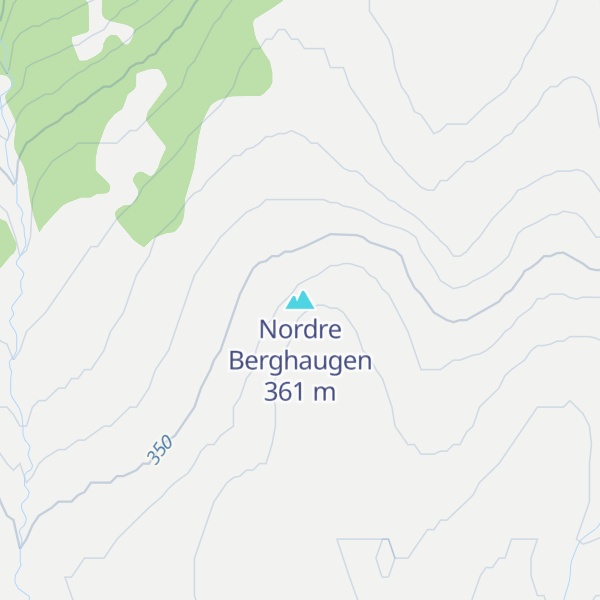 Map of Nordre Berghaugen