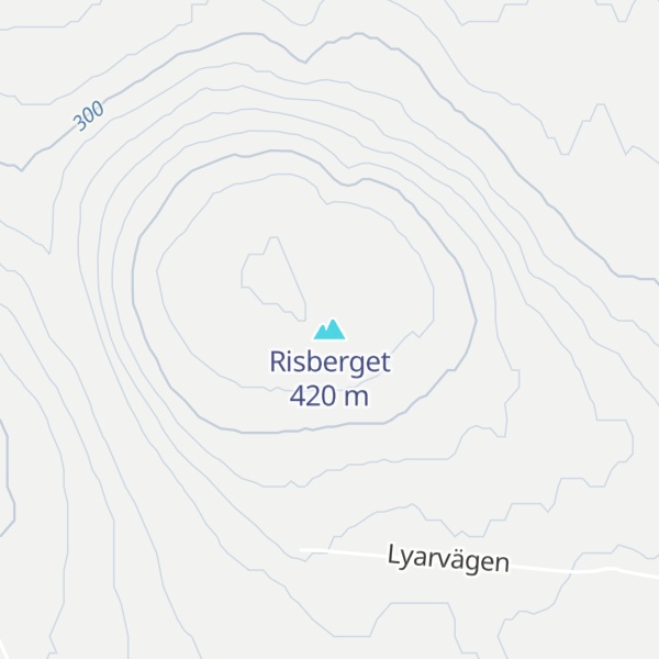 Map of Risberget