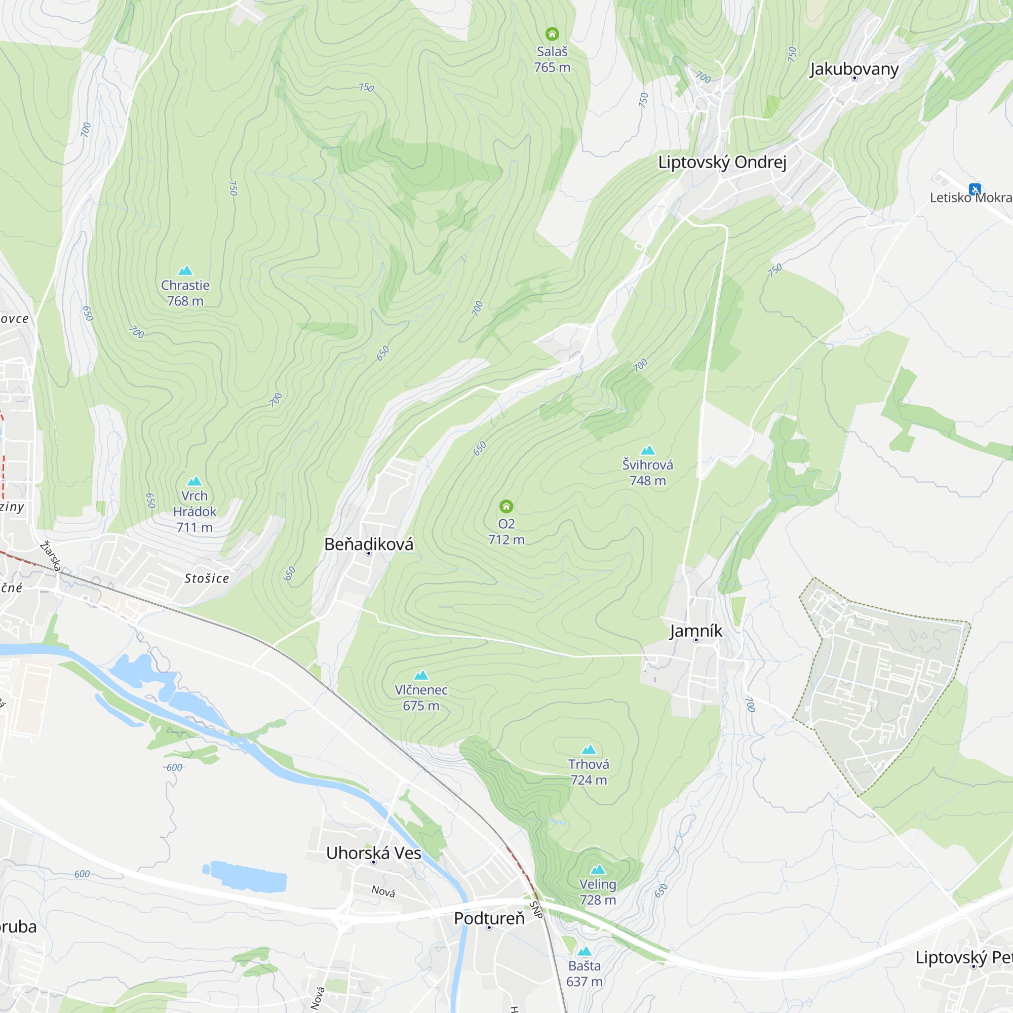 O2 map