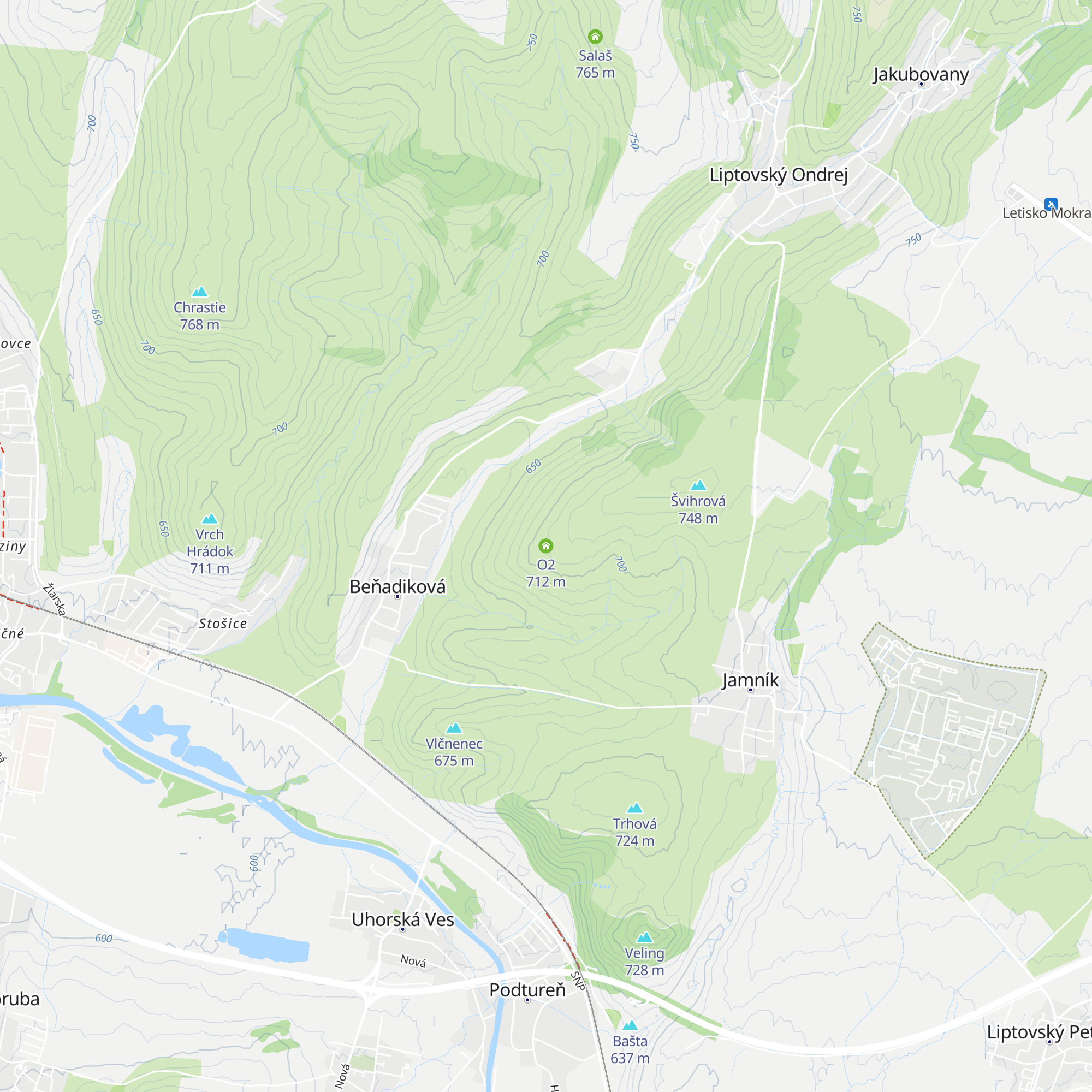 O2 map