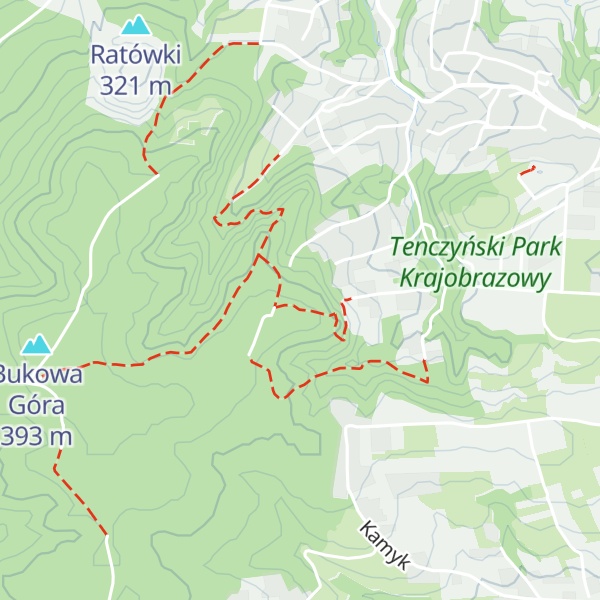 Map of Skała na Dębowej Górze