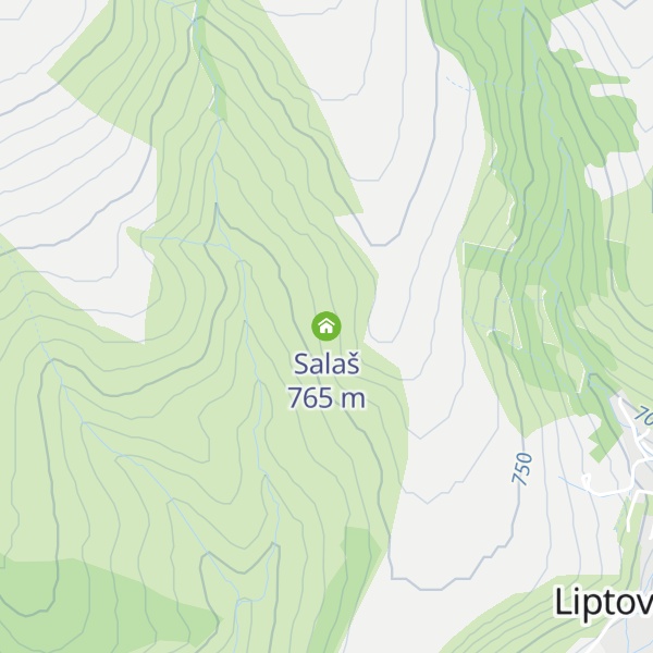 Map of Salaš