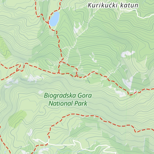 Map of Crna Glava