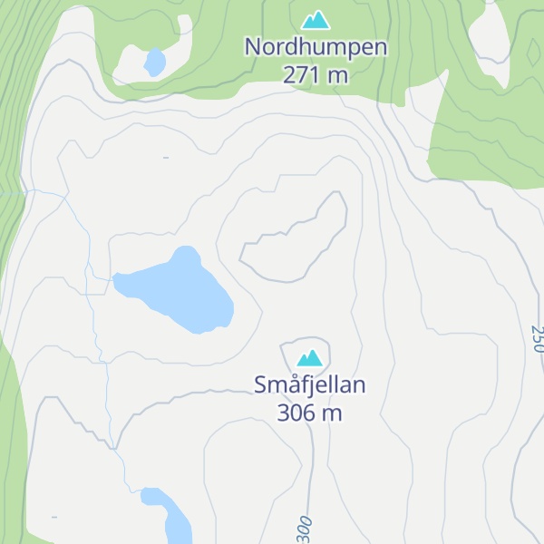Map of Heifjellet