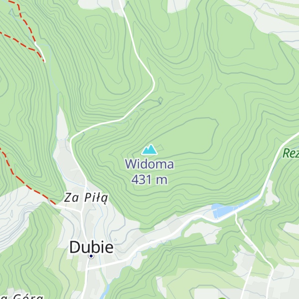 Map of Widoma