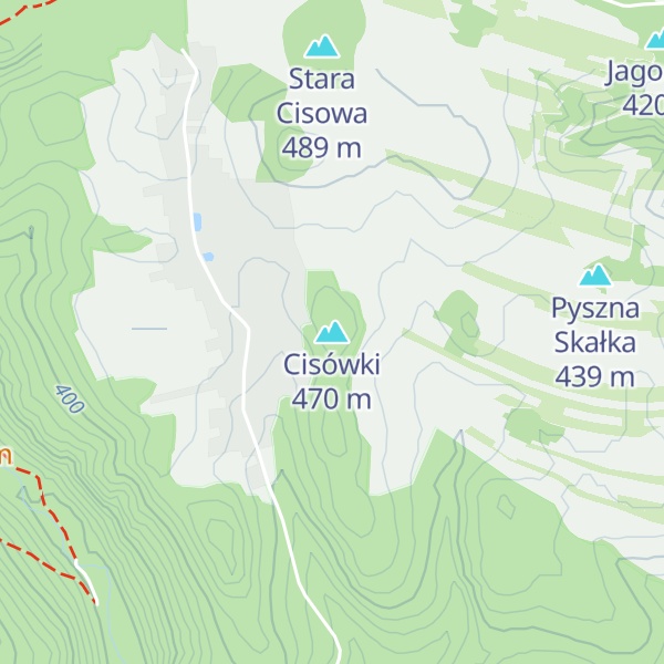Map of Cisówki