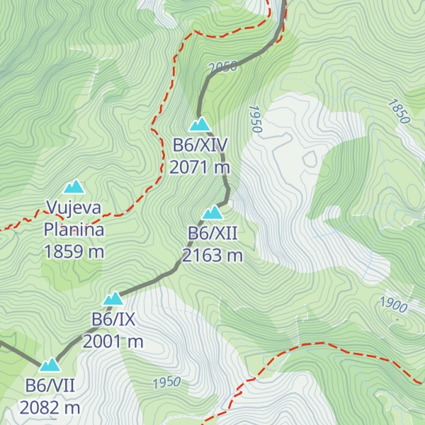 Map of B6/XII