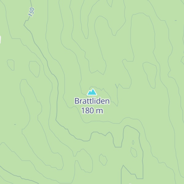Map of Brattliden