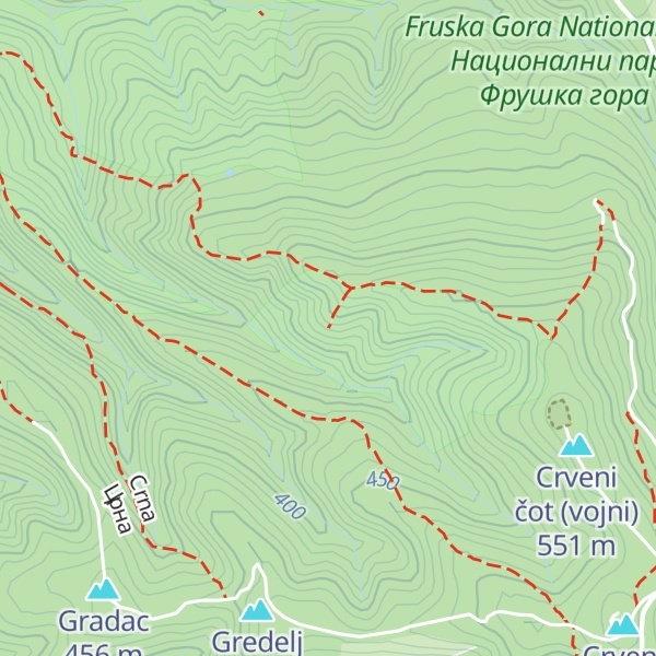 Map of Orlove Stene