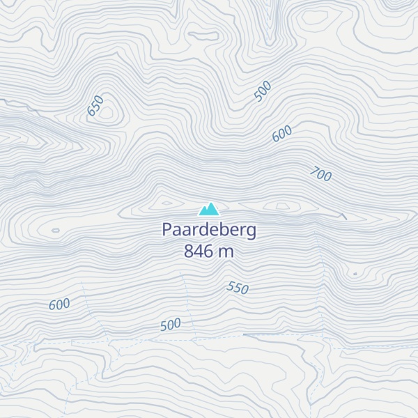 Map of Paardeberg
