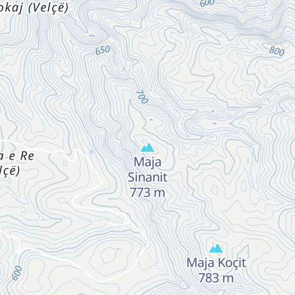 Map of Maja Sinanit