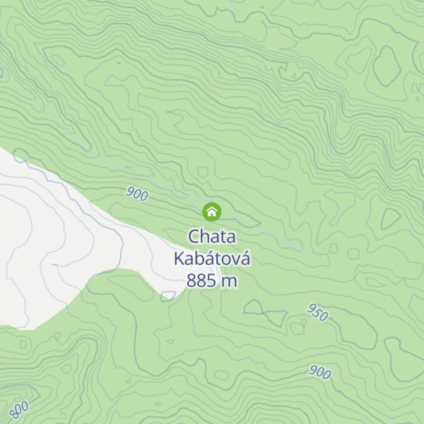 Map of Chata Kabátová