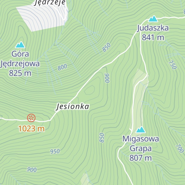 Map of Naroże