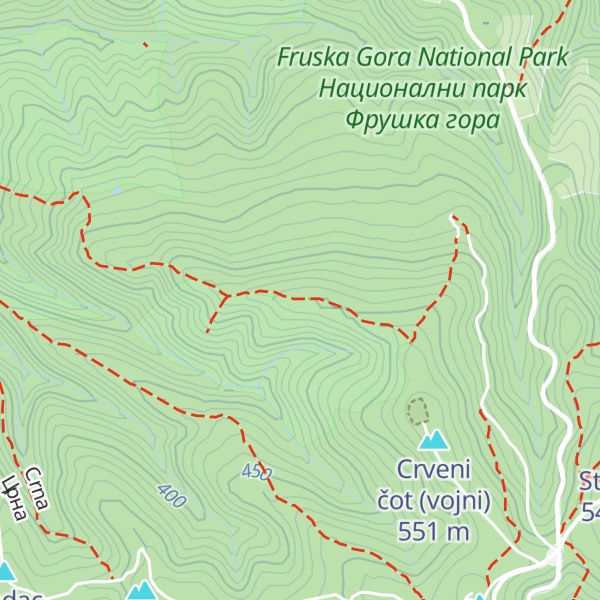 Map of Orlovac