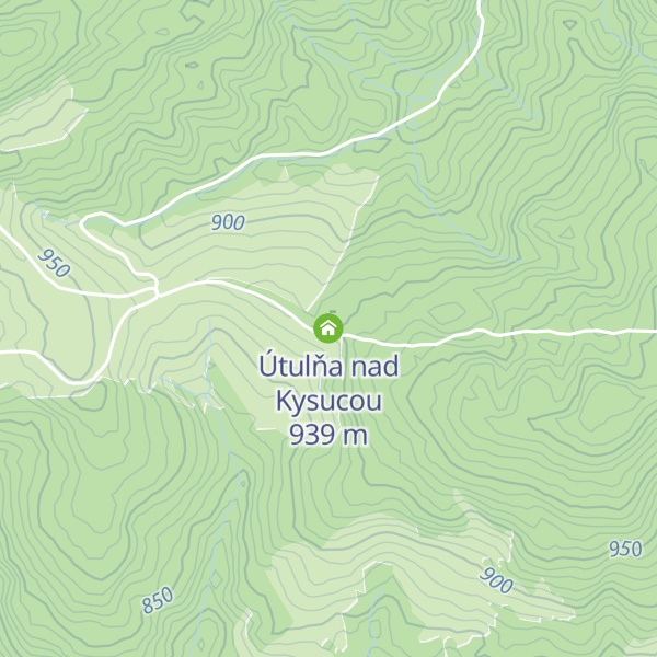 Map of Útulňa nad Kysucou