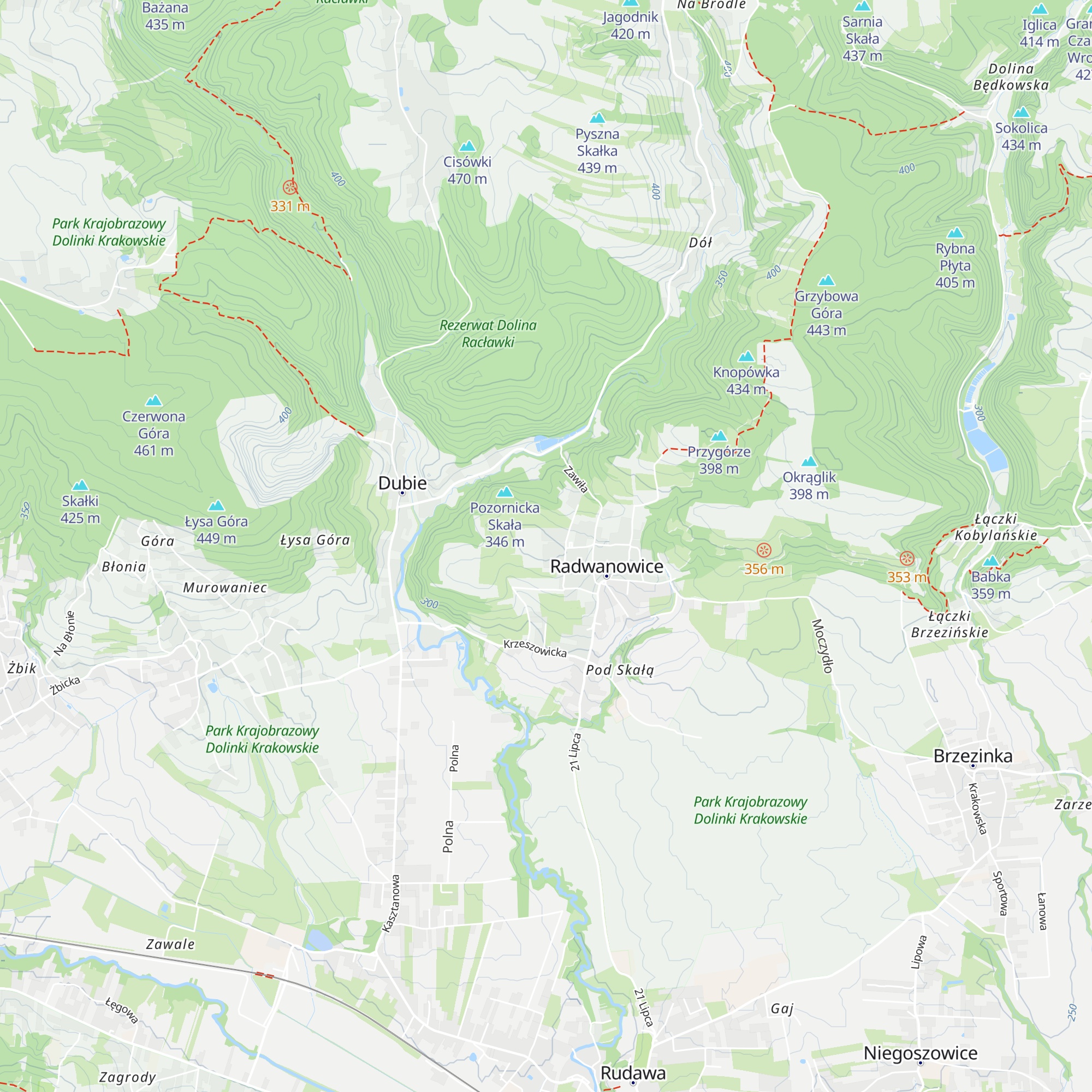 Schronisko dla niepełnosprawnych map