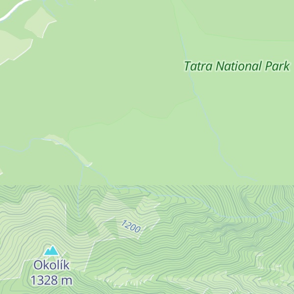 Map of Kremenná