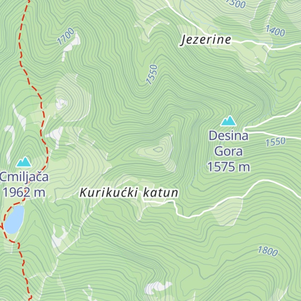 Map of Velika Ostrovica