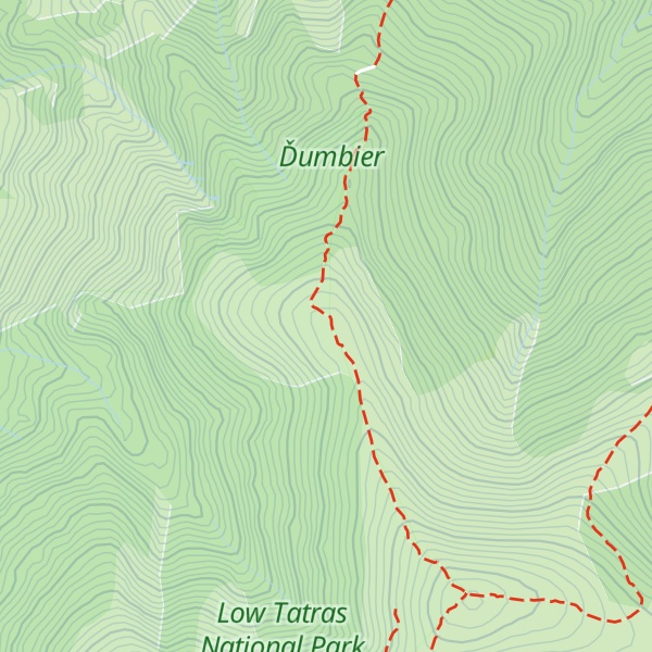 Map of Kráľov stôl