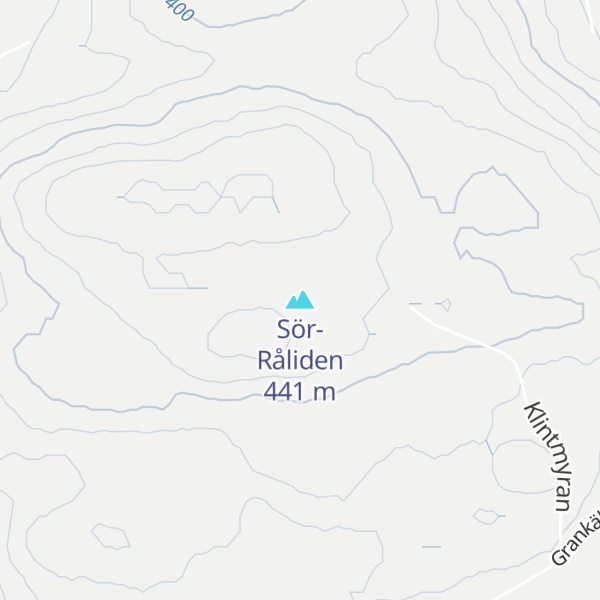Map of Sör-Råliden