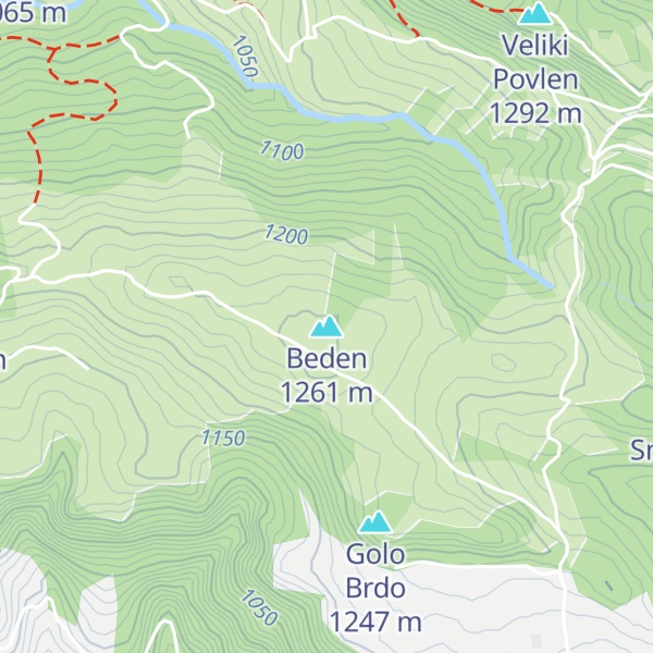 Map of Beden