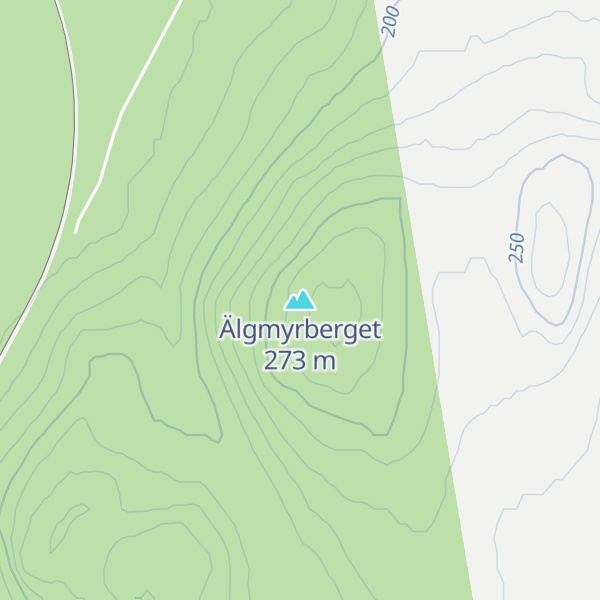 Map of Älgmyrberget