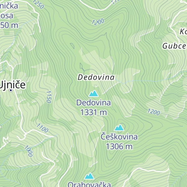 Map of Dedovina