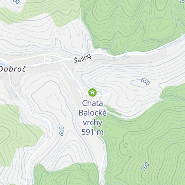Map of Chata Balocké vrchy