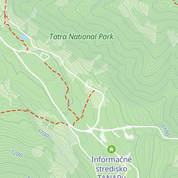 Map of Chata Zverovka