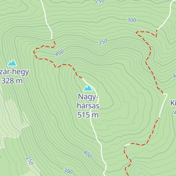Map of Nagy-hársas