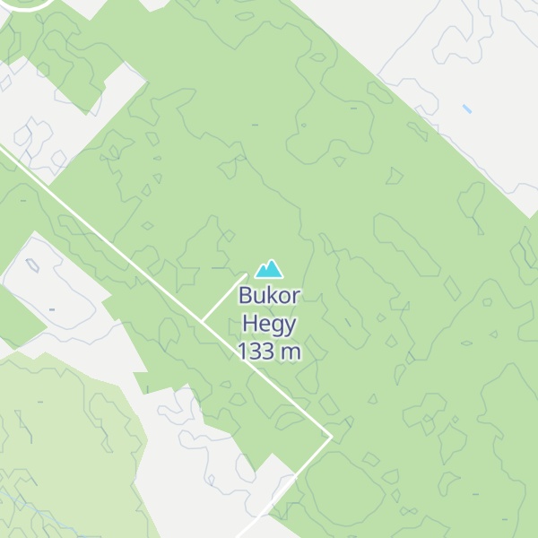 Map of Bukor Hegy