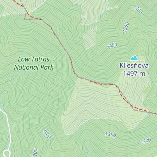 Map of Lajštroch