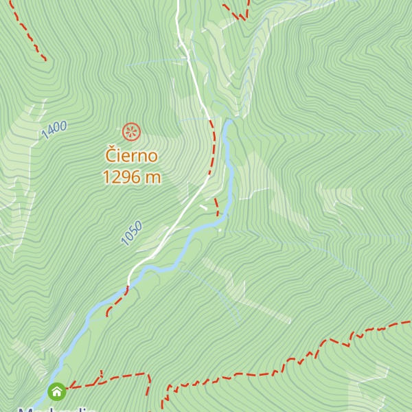 Map of Chata Zoja