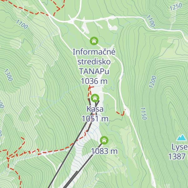 Map of Bufet Spálená